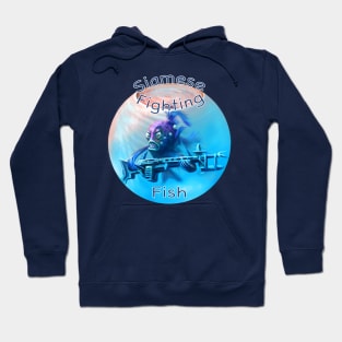 Siamese Fighting Fish 2 Hoodie